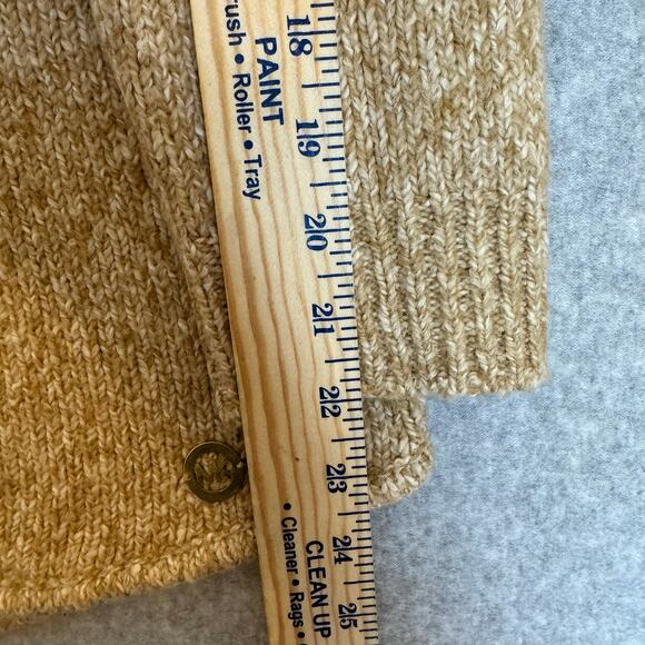 Michael Kors Turtleneck Sweater Women’s Large Tan Winter Warm Old Money Soft - Picture 6 of 13